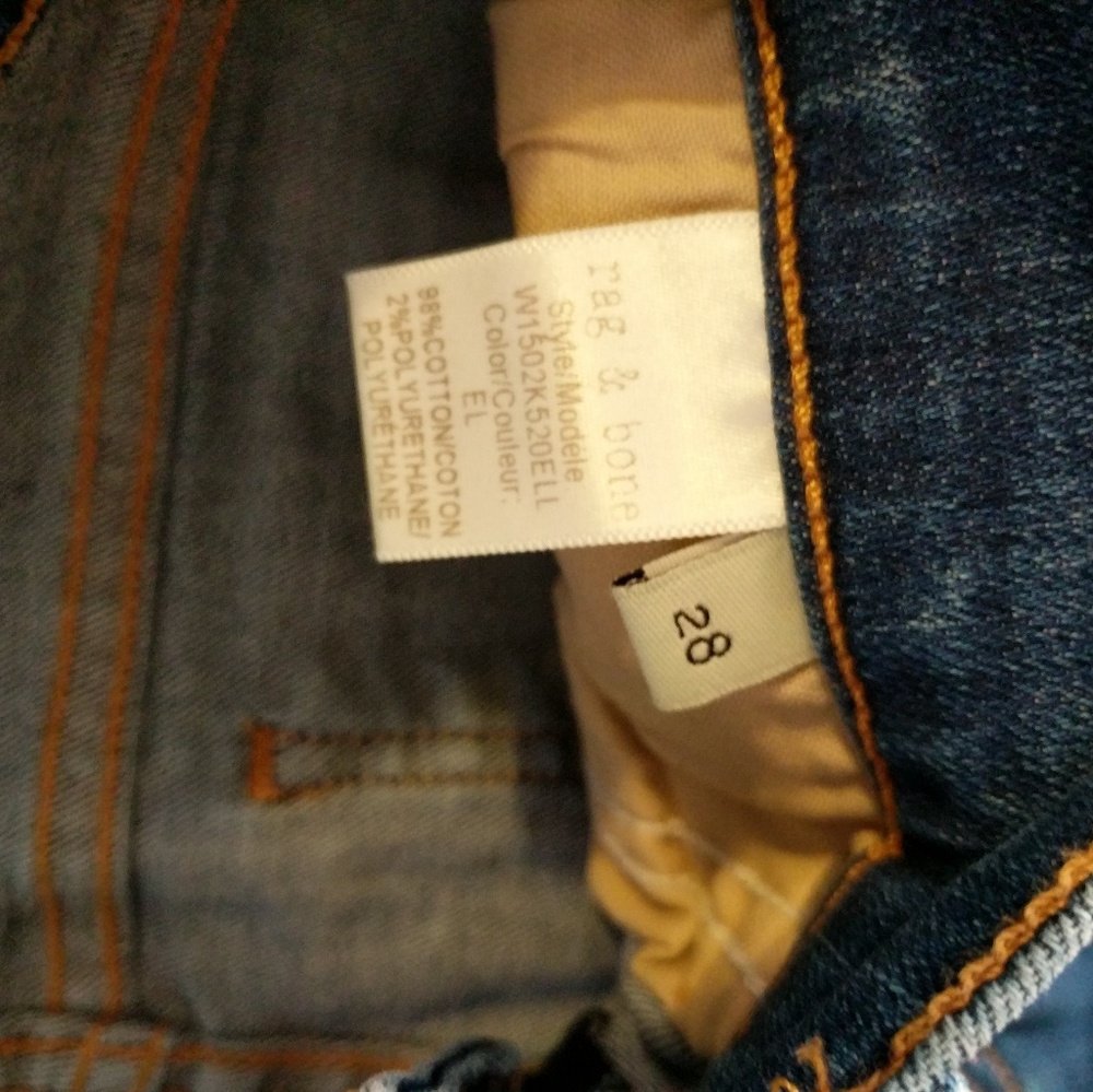 Rag & Bone Skinny Stretch Jeans in El - Picture 3 of 3